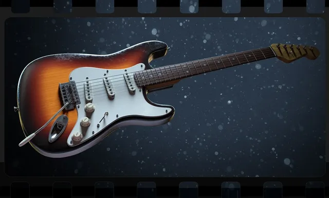 DIY Left Hand Electric Guitar Kit