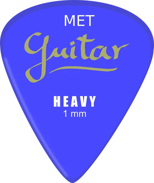 Heat shape Guitar pick
