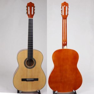 39 Inch Spruce Linden Round Body Classical Guitar
