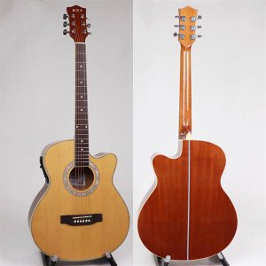 40 Inch Sapele Gloss Acoustic Guitar