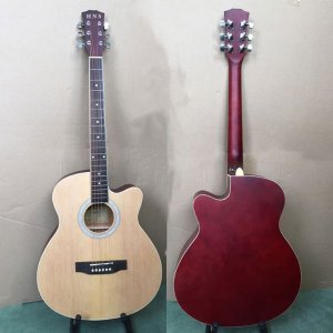 41 Inch Spruce Linden Acoustic Guitar in Matt Finish