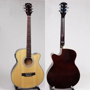 40 Inch Spruce Linden Gloss Acoustic Electric Guitar