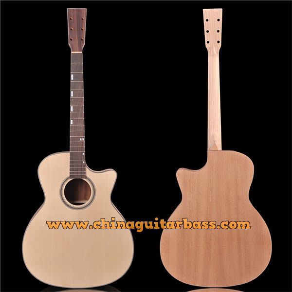 Including Unfinished Spruce Wood LoveinDIY Professional 41 Inch Acoustic Guitar DIY Kit