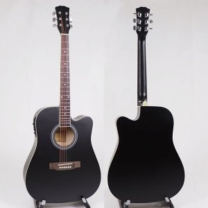 41 Inch Linden Acoustic Electric Guitar with Matt Finish