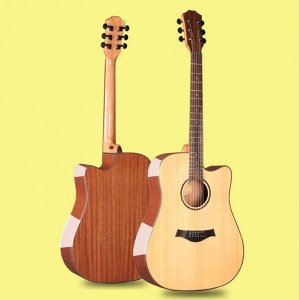 41 Inch Solid Top Acoustic Guitar w