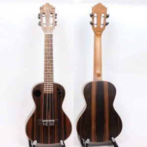 All Ebony Ukulele with Matt Finish