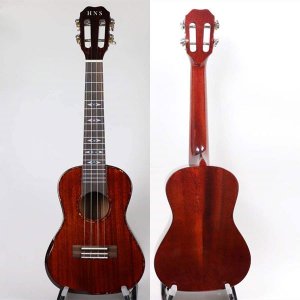 All Solid Mahogany Ukulele with Glo