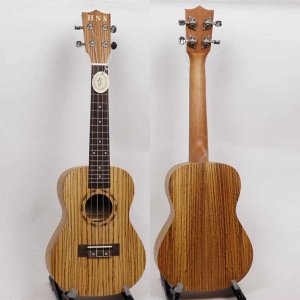 All Zebrawood Ukulele with Matt Fin