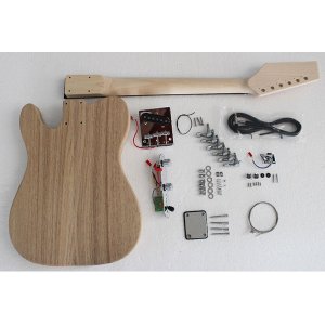 DIY Flamed Maple Electric Guitar Kits