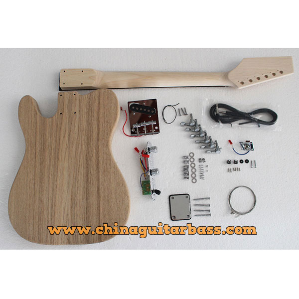 DIY Flamed Maple Electric Guitar Kits