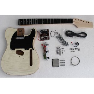 DIY Flamed Maple Electric Guitar Ki