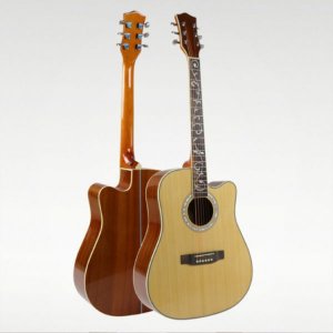 Spruce Sapele Acoustic Guitar with 